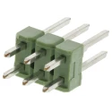 TE Connectivity AMPMODU MOD II Series Straight Through Hole Pin Header 6 Contacts 2.54 mm Pitch 2 Row Unshrouded 826925-3