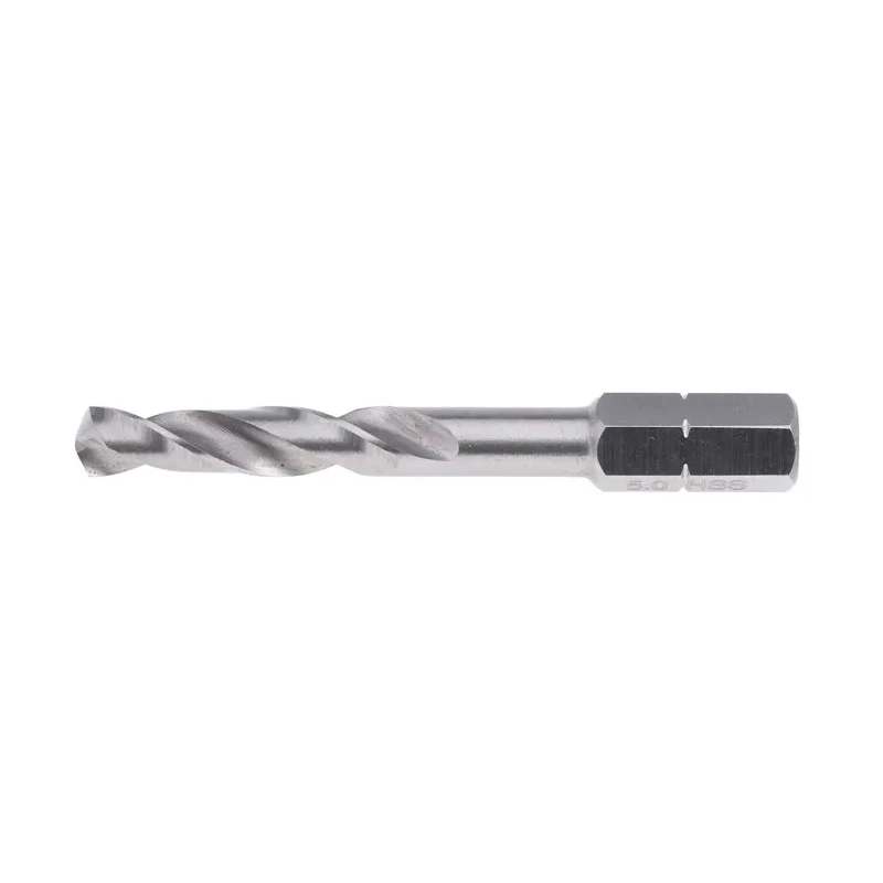 RS PRO High Speed Steel Hex Shank Drill Bit 5mm Size 50mm Overall Length Model 669-9378