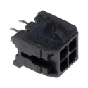 Molex Micro-Fit 3.0 Series Vertical Through Hole PCB Header, 4 Contacts, 3 mm Pitch, 2 Row, Shrouded, 8.5A 43045-0427
