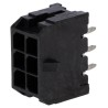 Molex Micro-Fit 3.0 Series Straight Through Hole PCB Header, 6 Contact, 3 mm Pitch, 2 Row, Shrouded 43045-0625