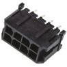 Molex Micro-Fit 3.0 Series Straight Through Hole PCB Header, 8 Contact, 3 mm Pitch, 2 Row, Shrouded 43045-0813