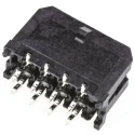Molex Micro-Fit 3.0 Series Straight Through Hole PCB Header, 8 Contact, 3 mm Pitch, 2 Row, Shrouded 43045-0813
