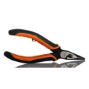 Bahco 5-Piece Long Nose Plier Set, Serrated Jaw, 140mm Overall Length, 37mm Jaw Length, Ergonomic Steel Handles 2430 G-140 IP