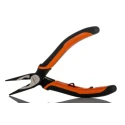 Bahco 5-Piece Long Nose Plier Set, Serrated Jaw, 140mm Overall Length, 37mm Jaw Length, Ergonomic Steel Handles 2430 G-140 IP