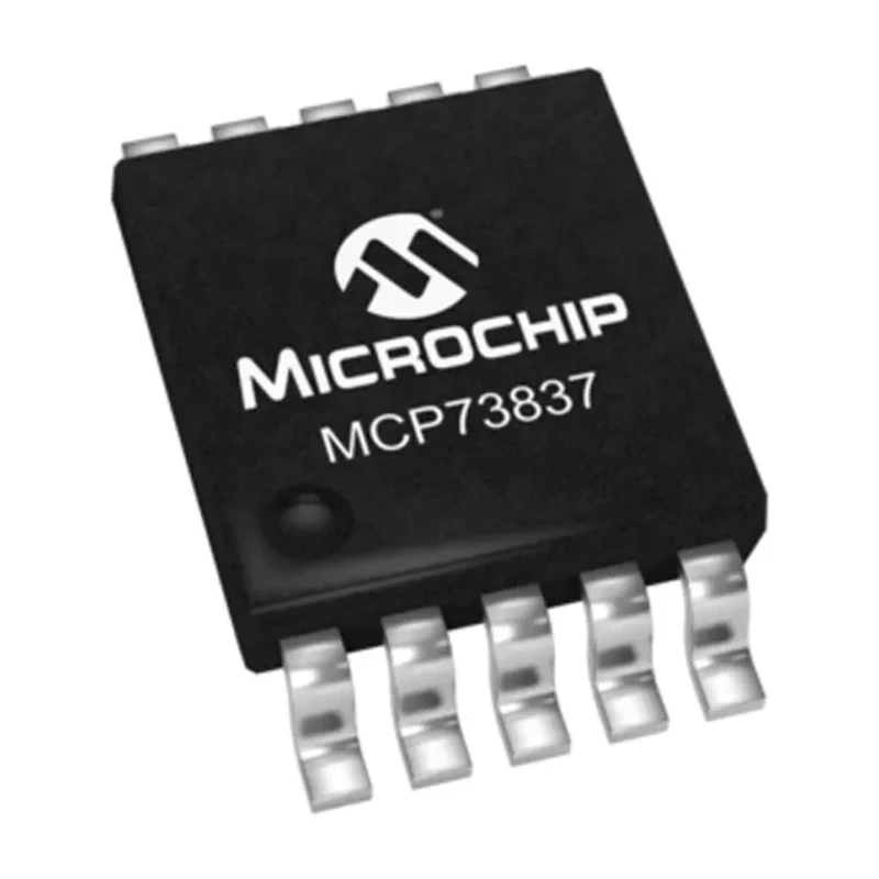 Microchip Battery Charge Controller IC MCP73837-FCI/UN, 3.75 V to 6 V Input, 4.52 V Output, 1.2 A, MSOP 10-Pin