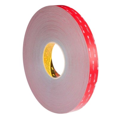 3M VHB Grey Acrylic Foam Tape 19mm x , 0.6mm Thickness GPH-060GF 3M GPH-060GF 19mm x 3m