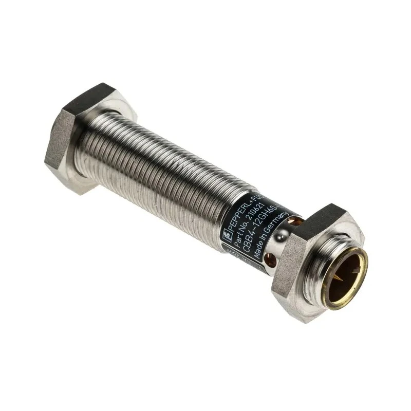 Pepperl + Fuchs Threaded Barrel Capacitive Proximity Sensor 4 mm Detection, M12 x 1 Connector, PNP Output CBB4-12GH60-E2-V1