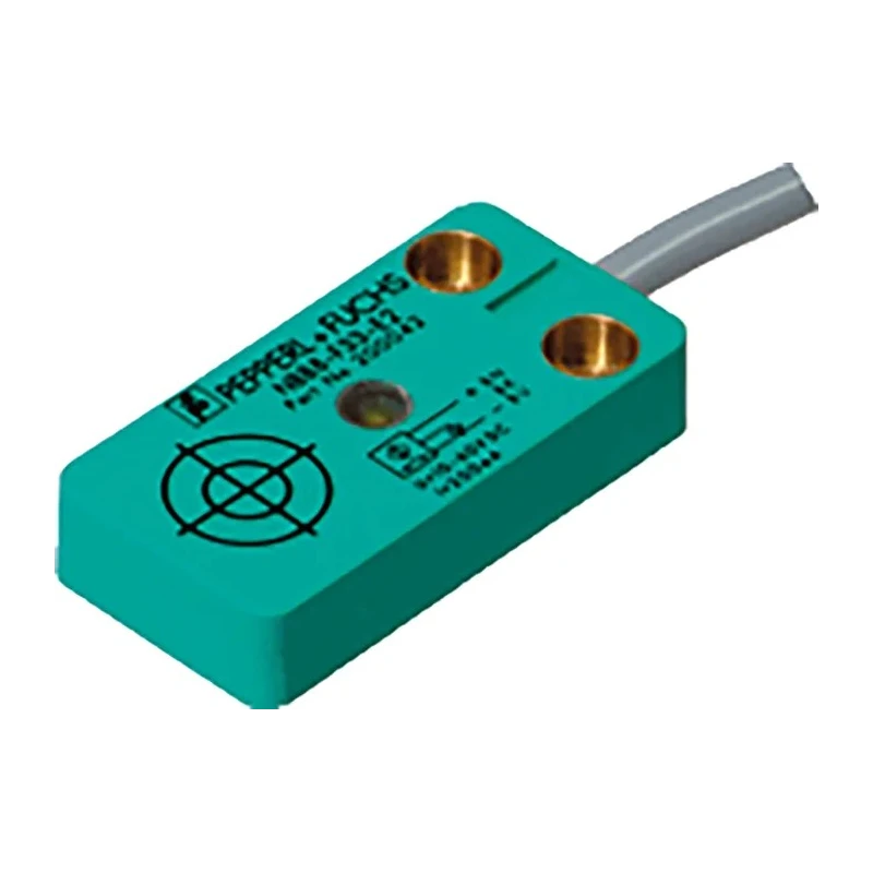 Pepperl + Fuchs Block Inductive Proximity Sensor PNP 60 V dc 200 mA IP67 8 mm Detection NBB8-F33-E2
