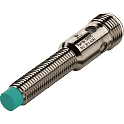 Pepperl + Fuchs Threaded Barrel Inductive Proximity Sensor M12 x 1 PNP 3V 3 mm Detection 30 V dc 100mA NBN3-8GM30-E2-V1