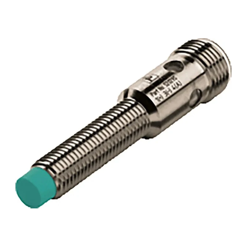 Pepperl + Fuchs Threaded Barrel Inductive Proximity Sensor M12 x 1 PNP 3V 3 mm Detection 30 V dc 100mA NBN3-8GM30-E2-V1