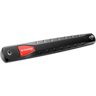 Facom 1/4 in Square Drive Chrome Steel Extension Bar 230mm Overall AXS.SPB