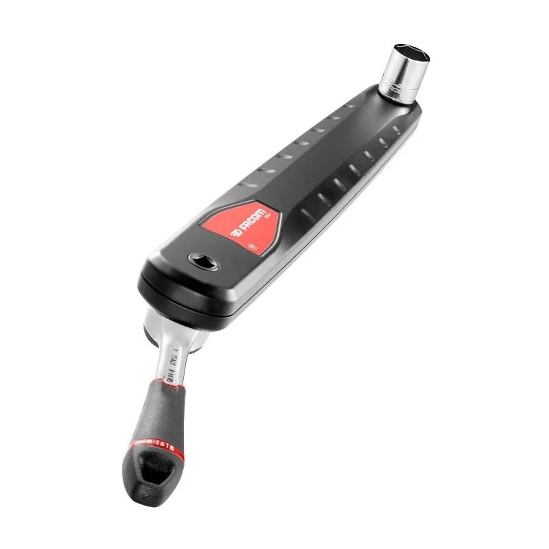 Facom 1/4 in Square Drive Chrome Steel Extension Bar 230mm Overall AXS.SPB