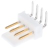 Molex KK 254 Series Right Angle Through Hole Pin Header 4 Contacts 2.54 mm Pitch Unshrouded 22-12-4042