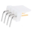 Molex KK 254 Series Right Angle Through Hole Pin Header 4 Contacts 2.54 mm Pitch Unshrouded 22-12-4042