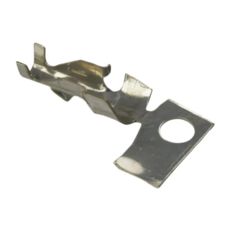 Molex 4706 Series Male Crimp Terminal, 18 AWG Minimum Wire Size, 16 AWG Maximum Wire Size, Tin Plating, Brass 02-07-2101