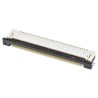 Molex 0.5 mm Pitch 40 Way Right Angle Female Easy-On FPC Connector Solder 54132-4062