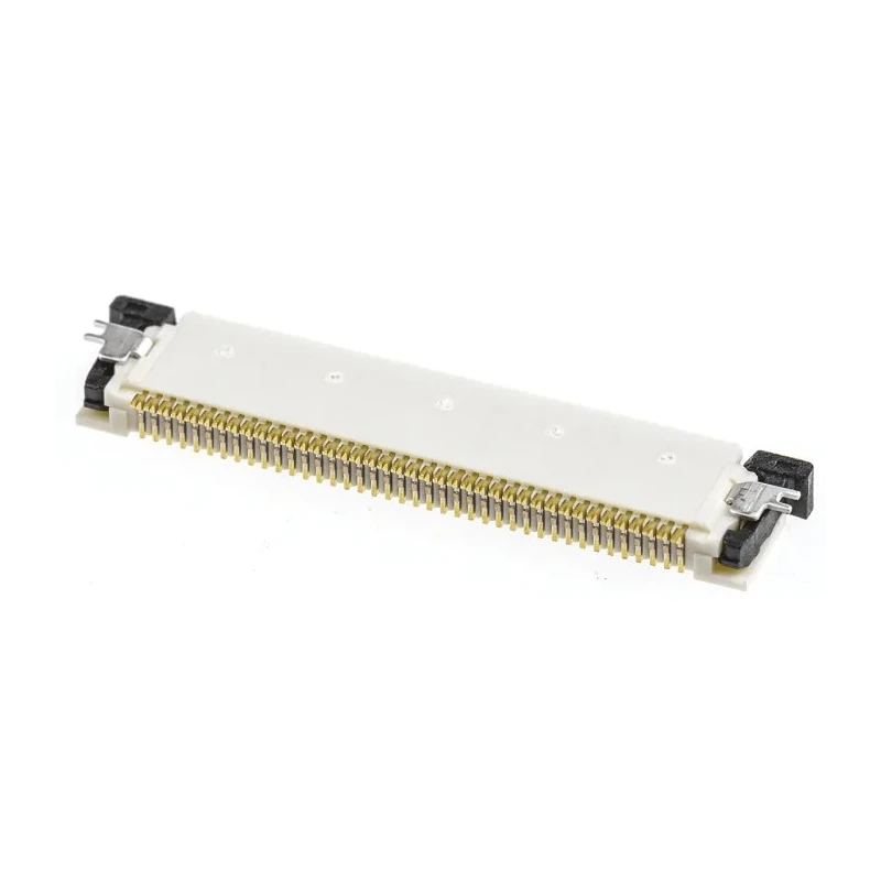 Molex 0.5 mm Pitch 40 Way Right Angle Female Easy-On FPC Connector Solder 54132-4062