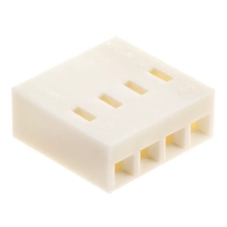 Molex KK 396 Female Connector Housing Cable Mount 4 Contacts 3.96 mm Pitch 1 Row Straight 09-50-8040