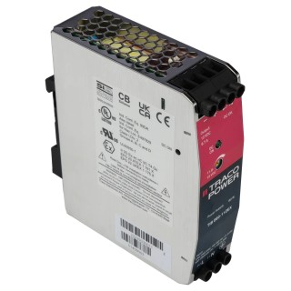 TRACOPOWER Switched Mode DIN Rail Power Supply 264V AC Input 15V DC 6.7A Output 80W TIB 080-112 EX
