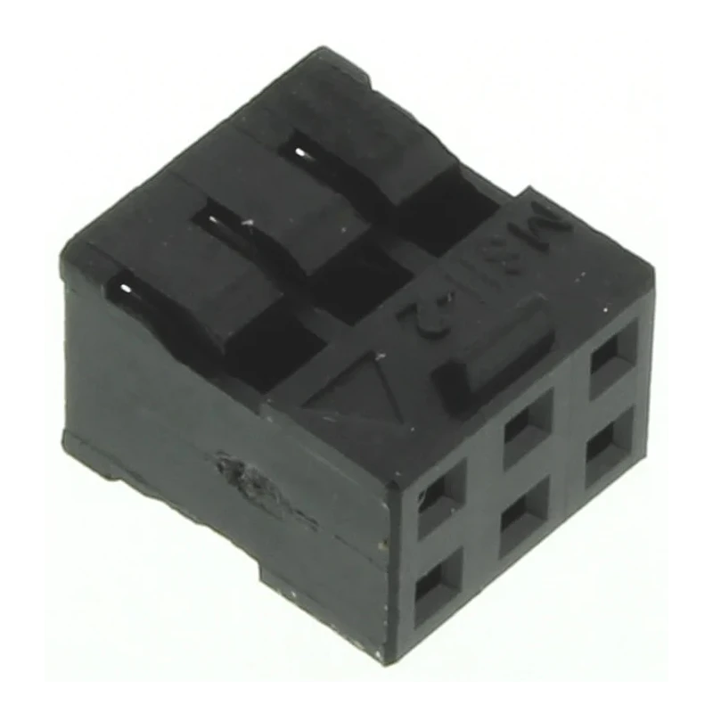 Molex Milli-Grid Female Connector Housing 2 mm Pitch 6 Way 2 Row Straight 51110-0660