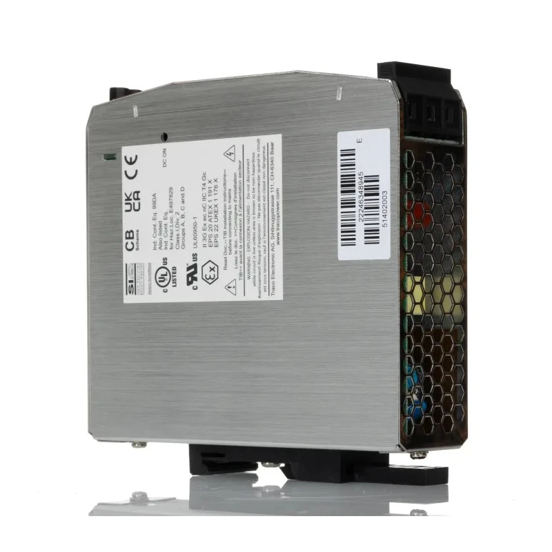 TRACOPOWER Linear DIN Rail Power Supply 264V AC Input 28V DC, 5 A Output, 120 W TIB 120-124 EX