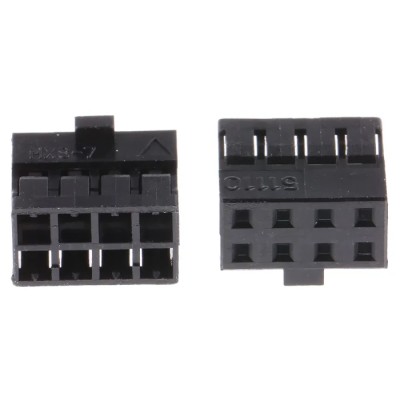 Molex Milli-Grid Female Connector Housing 2 mm Pitch 8 Way 2 Row Straight 51110-0851