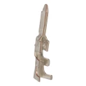 Molex 50125 Series Male Crimp Terminal, Tin Plated Phosphor Bronze Contacts, 1A Current, 28-26 AWG, Crimp 50125-8100