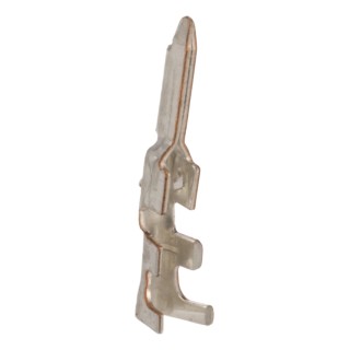 Molex 50125 Series Male Crimp Terminal, Tin Plated Phosphor Bronze Contacts, 1A Current, 28-26 AWG, Crimp 50125-8100