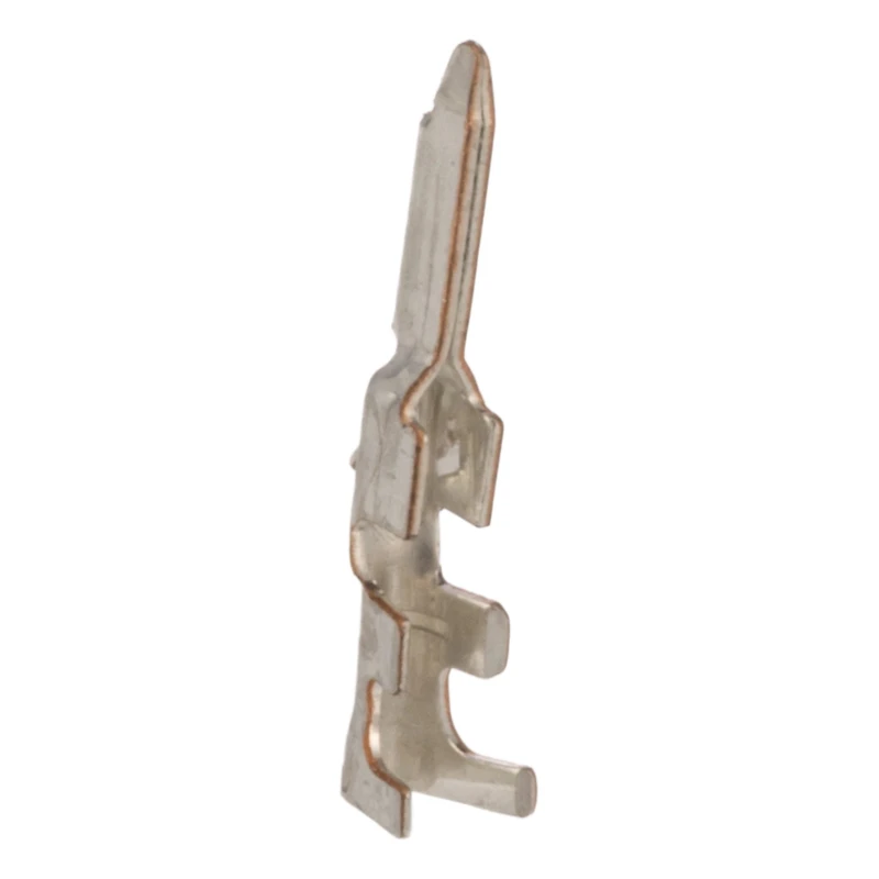 Molex 50125 Series Male Crimp Terminal, Tin Plated Phosphor Bronze Contacts, 1A Current, 28-26 AWG, Crimp 50125-8100