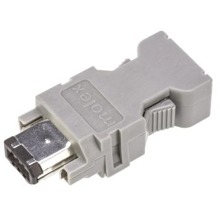 Molex 6-Way Telephone Connector 2 mm Pitch Cable Mount Polymer Housing 55100-0670