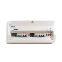 Contactum Steel Consumer Unit 16 Way 250V 100A Defender DDS16188MS-P01