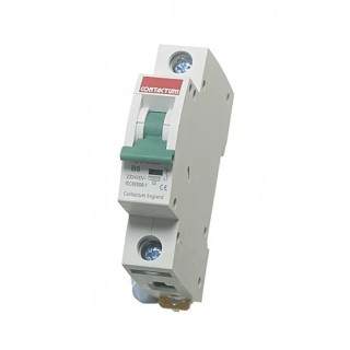 Contactum Defender B Board DDB Miniature Circuit Breaker 1-Pole 40A Type B 250V AC 10 kA Breaking Capacity CPB1040B