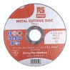 RS PRO Aluminium Oxide Cutting Disc 115 mm Diameter 13200 rpm Maximum Safe Speed Pack of 5 184-9239