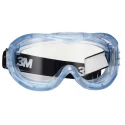 3M Fahrenheit Anti-Scratch Chemical Resistant Anti-Fog Coating Safety Goggles with Clear Polycarbonate Lenses 7136012