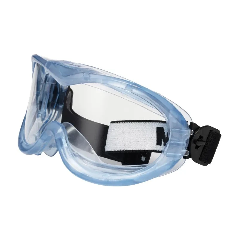 3M Fahrenheit Anti-Scratch Chemical Resistant Anti-Fog Coating Safety Goggles with Clear Polycarbonate Lenses 7136012