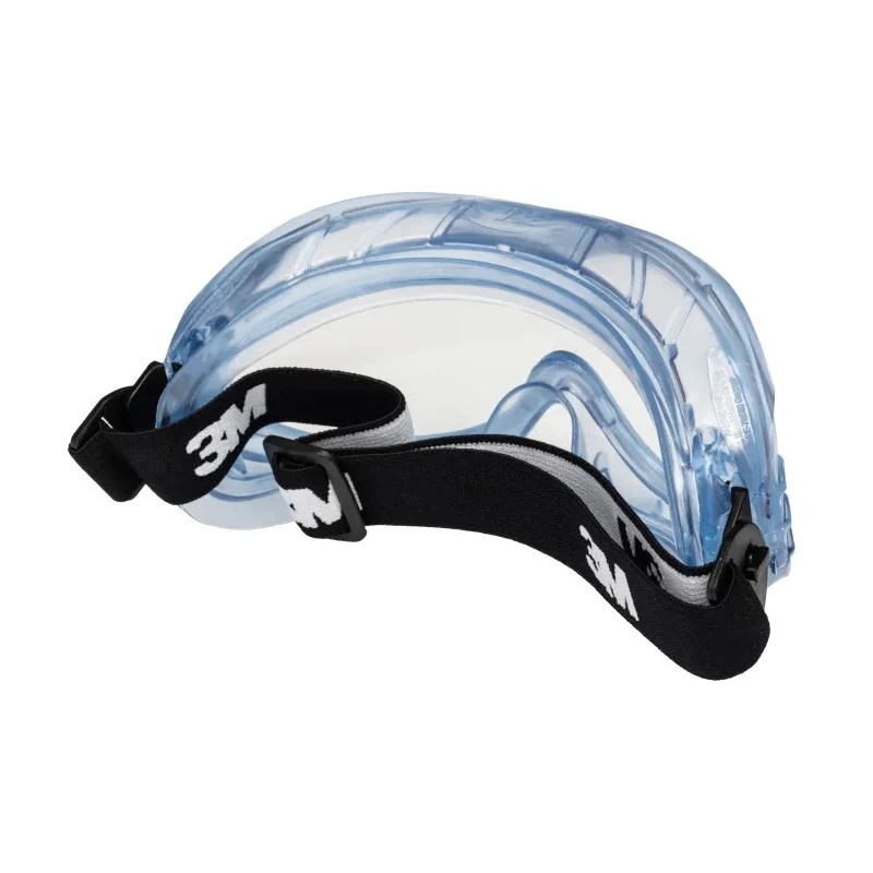 3M Fahrenheit Anti-Scratch Chemical Resistant Anti-Fog Coating Safety Goggles with Clear Polycarbonate Lenses 7136012