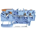 WAGO Feed Through Terminal Block Blue 2.5mm² 1-Level Cage Clamp IECEx ATEX 2102-5304