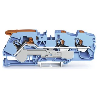 WAGO Feed Through Terminal Block Blue 16mm² 1-Level Cage Clamp IECEx/ATEX 2116-5304