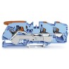 WAGO Feed Through Terminal Block Blue 16mm² 1-Level Cage Clamp IECEx/ATEX 2116-5304