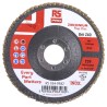 RS PRO Zirconium Flap Disc, 115 mm Diameter, Coarse Grade, 5 Grit, Quick Change Attachment, Pack of 5 184-9842