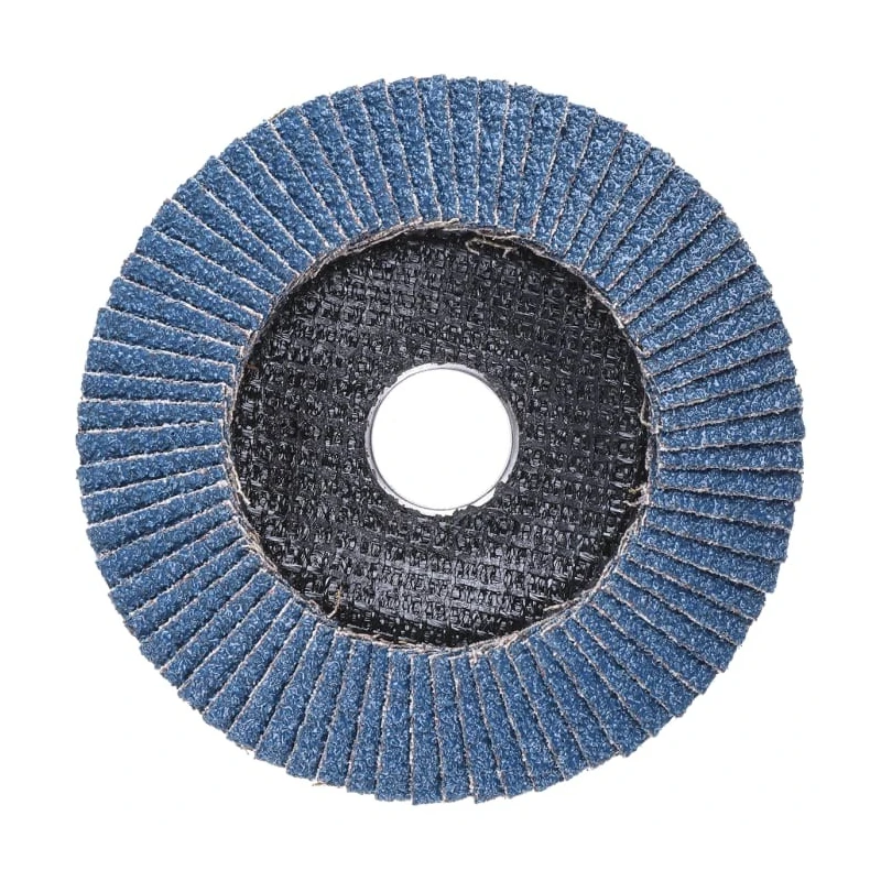 RS PRO Zirconium Flap Disc, 115 mm Diameter, Coarse Grade, 5 Grit, Quick Change Attachment, Pack of 5 184-9842