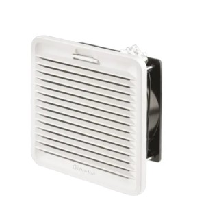 Finder 7F Series Filter Fan, 120V AC, 28W Power, 100 m³/h Filtered Air Flow, 115 m³/h Unimpeded Air Flow, Rated, 209 mm IP54