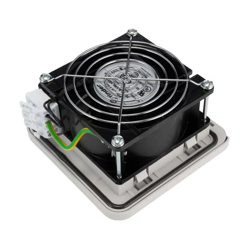 Finder 7F Series Filter Fan, 120V AC, 17W, 24 m³/h Filtered and Unimpeded Air Flow, , 120 mm x 120 mm, Ball Bearing IP54