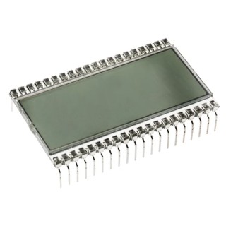 RS PRO 7 Segment LED LCD Monochrome Display Black on Grey 1 x 4 Characters 50.8 x 30.5 x 2.9 mm 185-0171