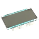RS PRO 7 Segment LED LCD Monochrome Display, Black on Grey, 1 x 4 185-0200
