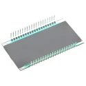 RS PRO 7 Segment LED LCD Monochrome Display, Black on Grey, 1 x 4 185-0200