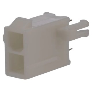 Molex Mini-Fit Jr Series Straight Through Hole PCB Header 4.2mm Pitch 9A Current Rating 2 Contacts 2 Row Shrouded 39-29-9027