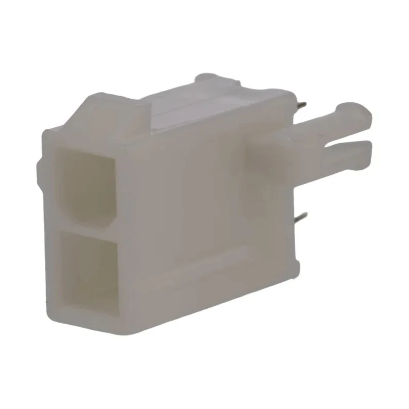 Molex Mini-Fit Jr Series Straight Through Hole PCB Header 4.2mm Pitch 9A Current Rating 2 Contacts 2 Row Shrouded 39-29-9027