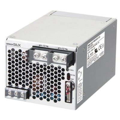 Omron Switching Power Supply DIN Rail Mount 600W 12V DC 53A 100-240V AC Input S8JX-P60012CD