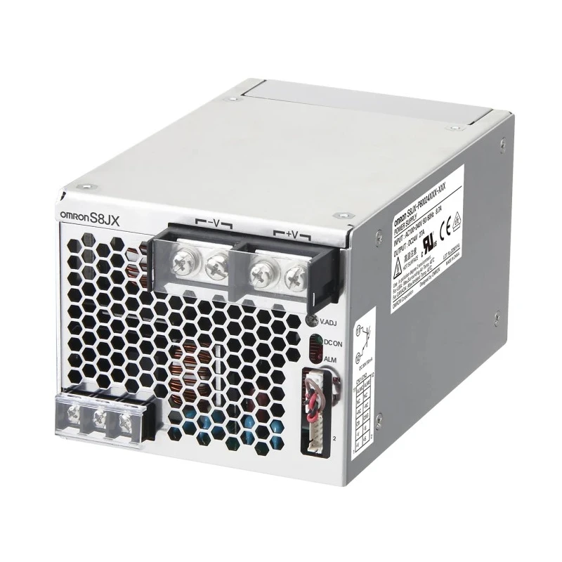Omron Switching Power Supply DIN Rail Mount 600W 12V DC 53A 100-240V AC Input S8JX-P60012CD